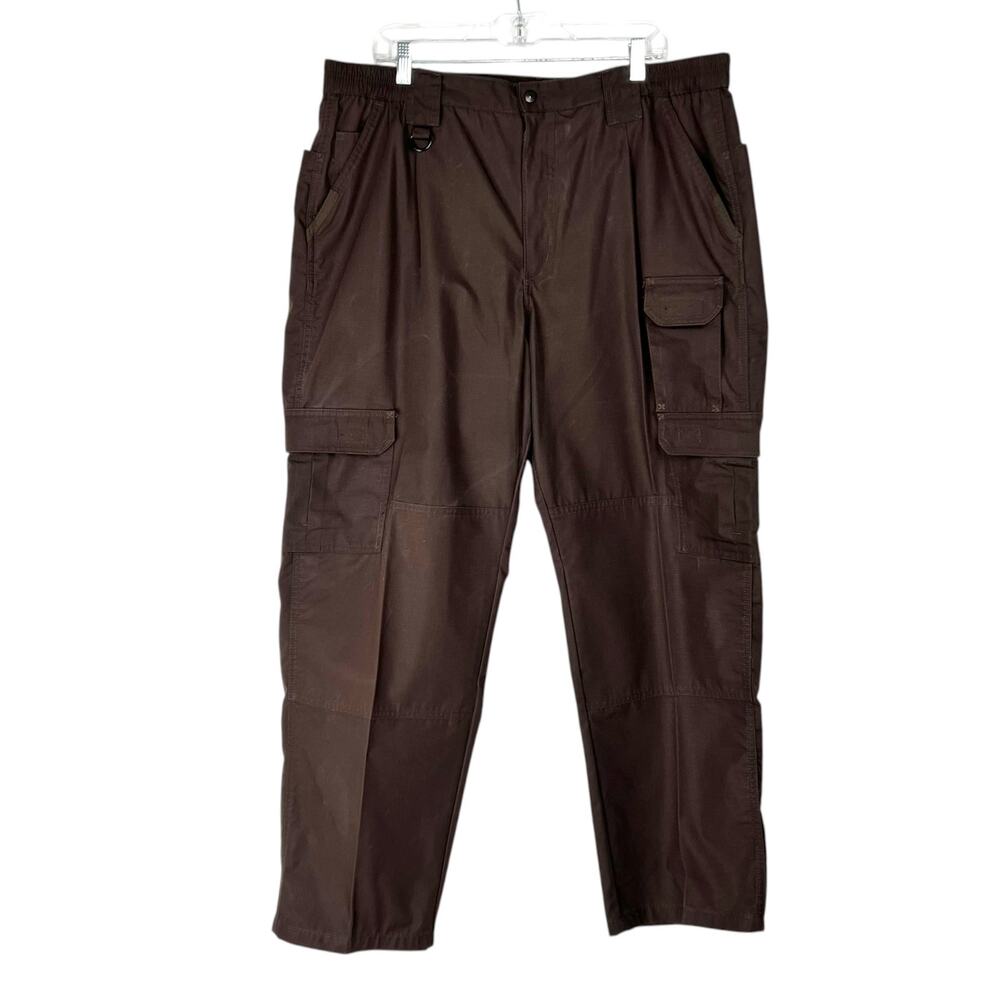 Propper Men’s 42x30 Brown Ripstop 9-Pocket Tactical Cargo Pant Utility Uniform